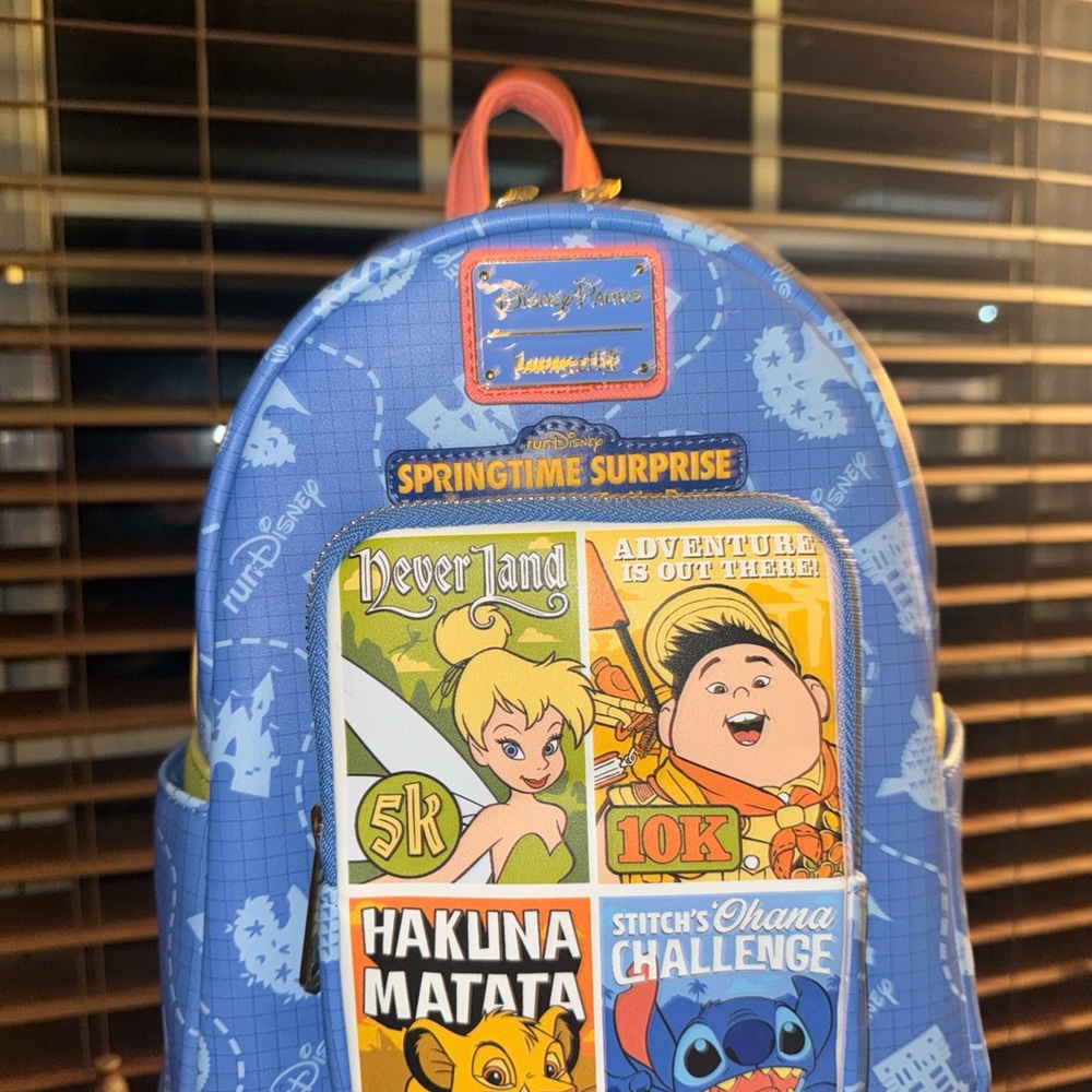 Loungefly Disney Springtime Surprise Mini Backpack - Blue